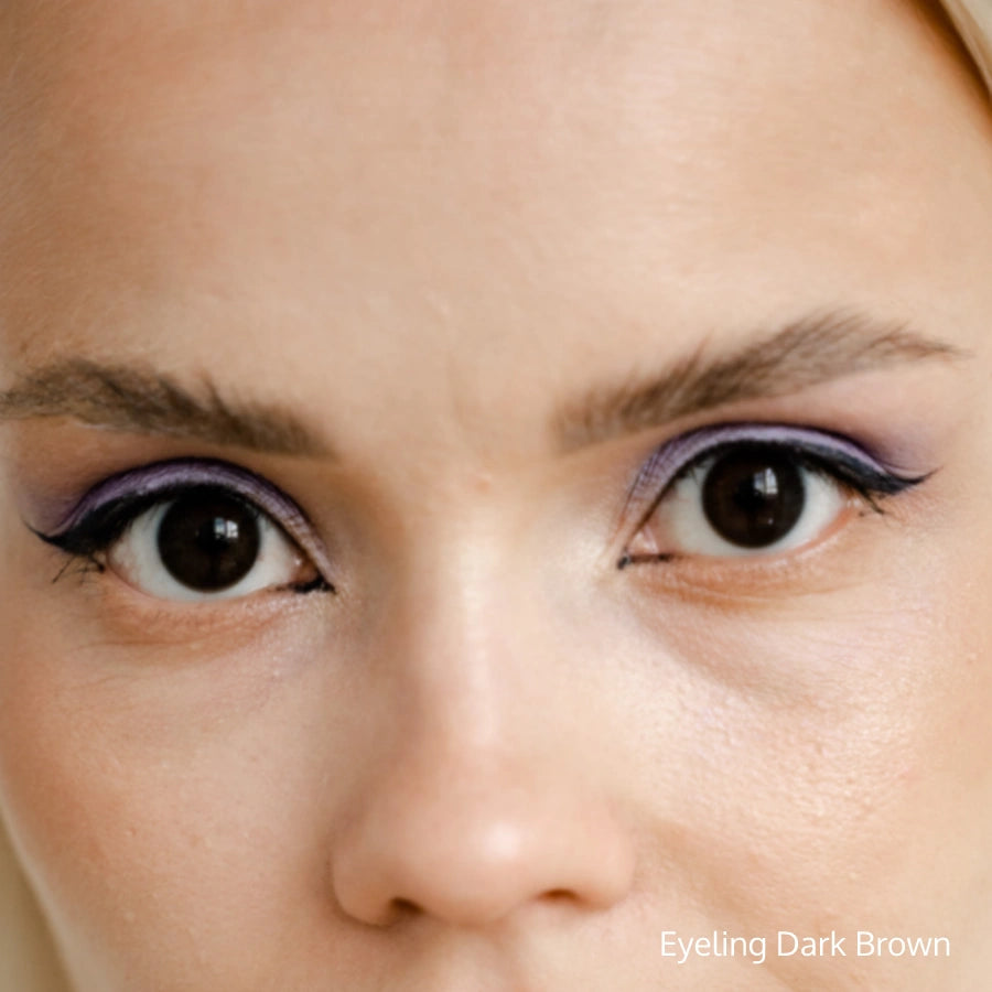 Eyeliner mörkbrun 2 st